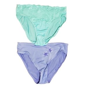 Body Form Ladies Panties Underwear Size 3X NWOT Set of Two